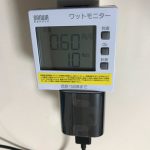 Fire TV消費電力測定(動画再生中)